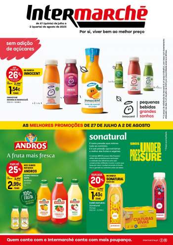 Folheto Intermarché - 27.7.2023 - 2.8.2023.