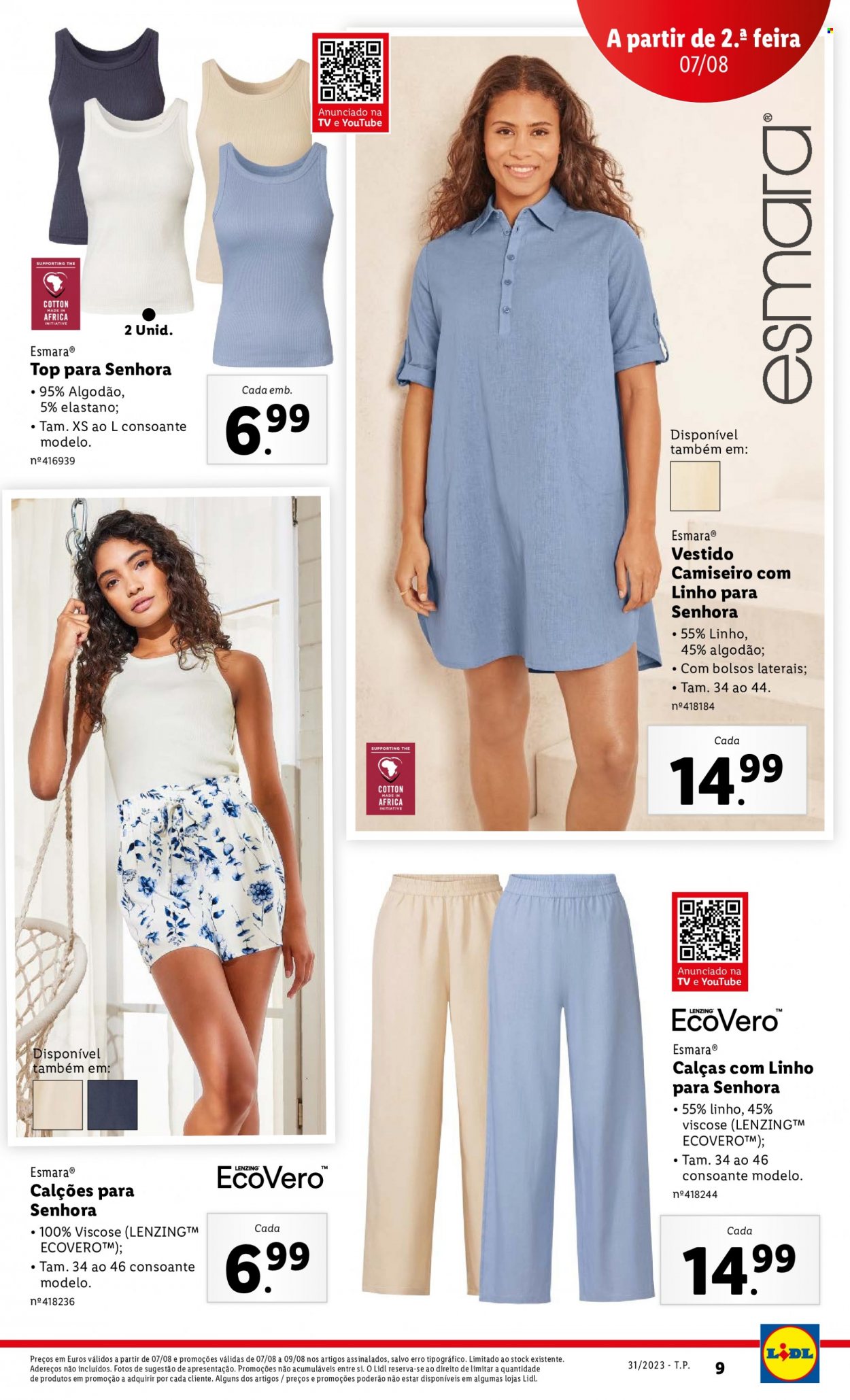 Folheto Lidl - 3.8.2023 - 9.8.2023. Página 9