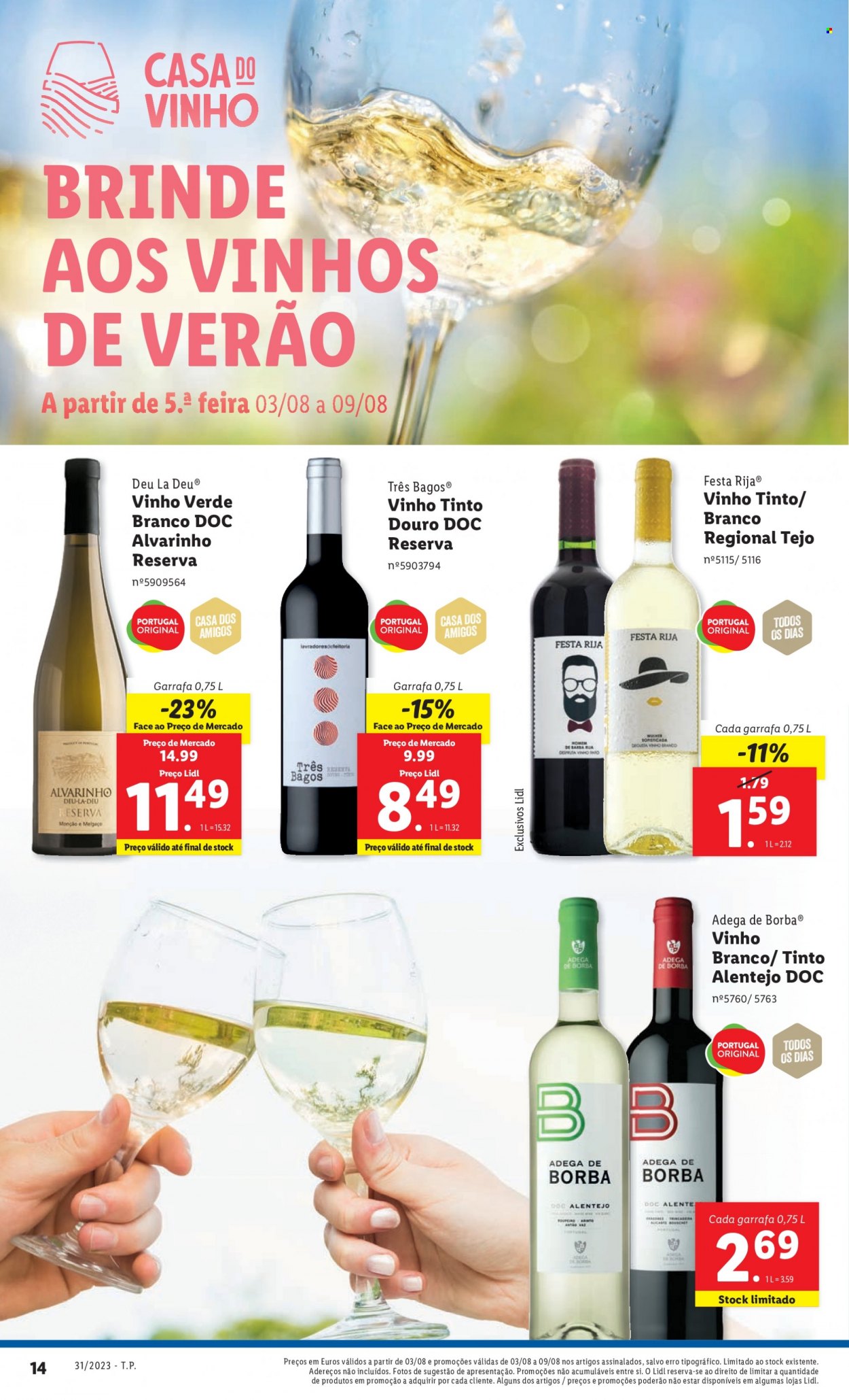 Folheto Lidl - 3.8.2023 - 9.8.2023. Página 14
