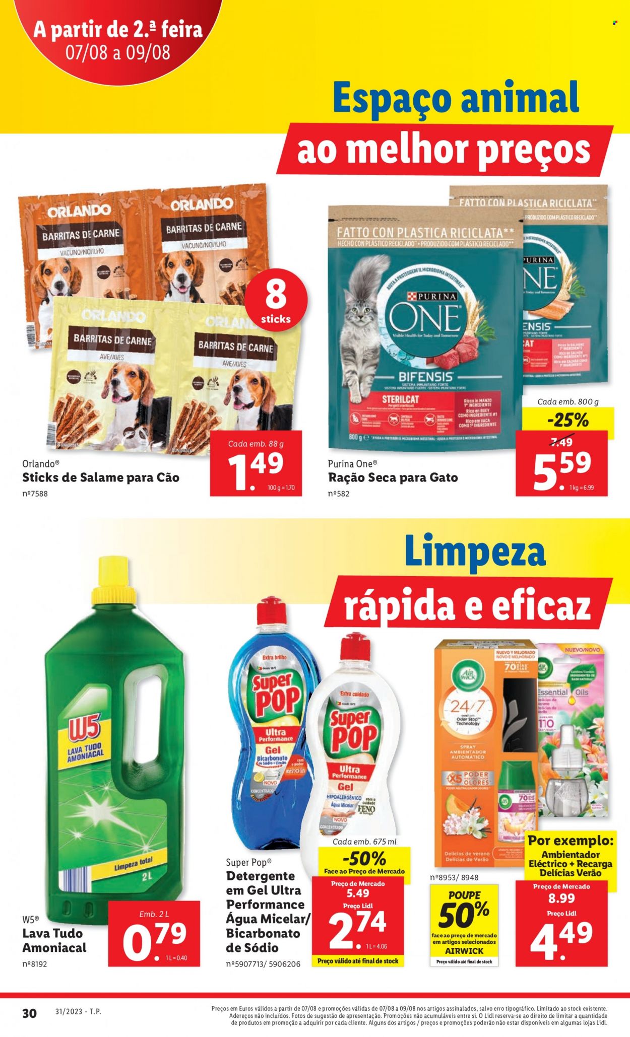 Folheto Lidl - 3.8.2023 - 9.8.2023. Página 30