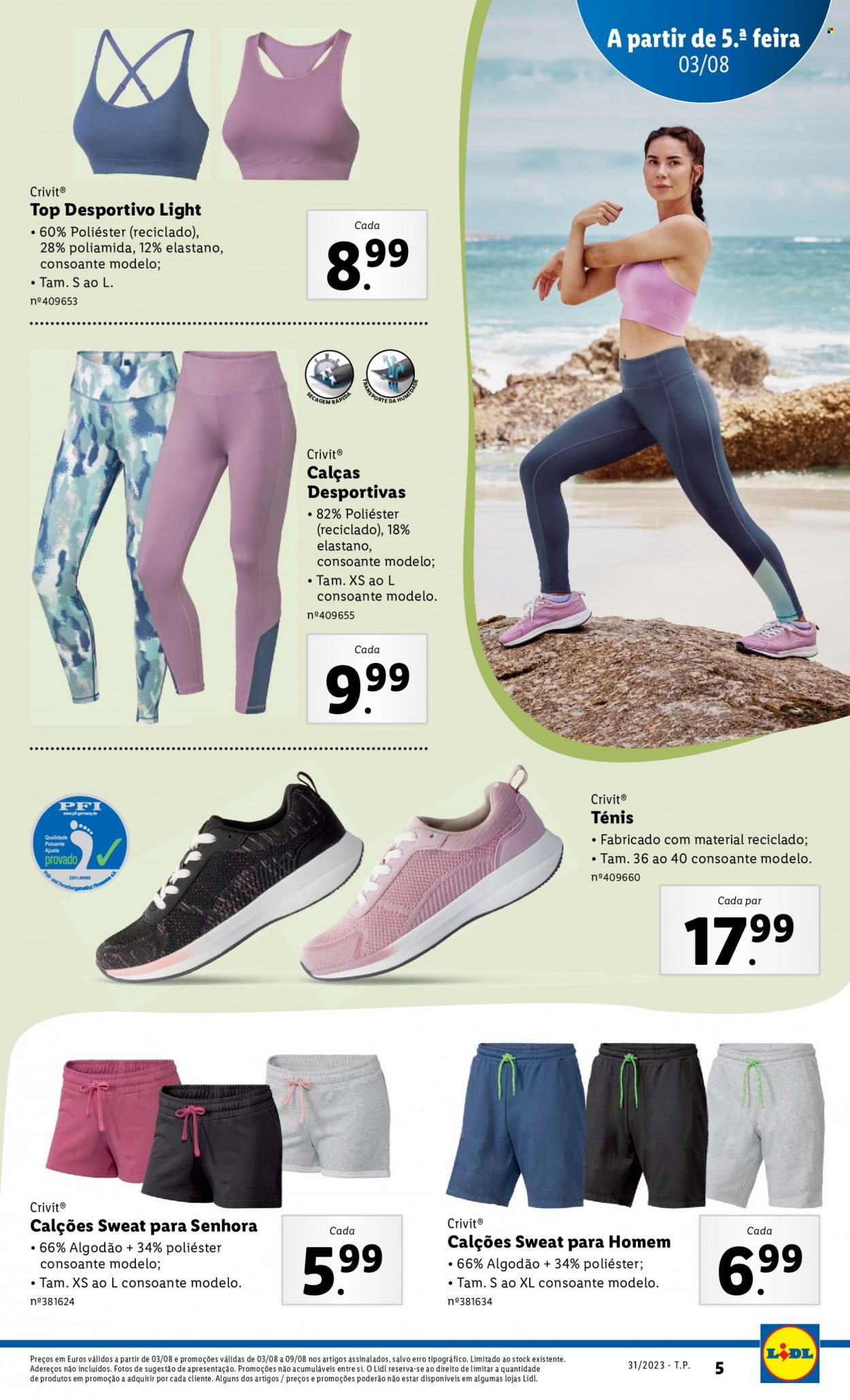 Folheto Lidl - 3.8.2023 - 9.8.2023. Página 35