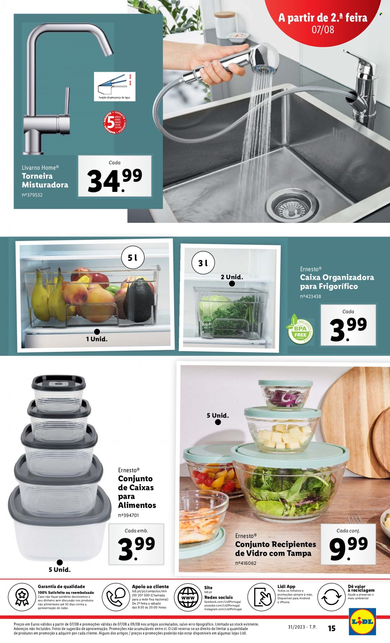 Folheto Lidl - 3.8.2023 - 9.8.2023. Página 45