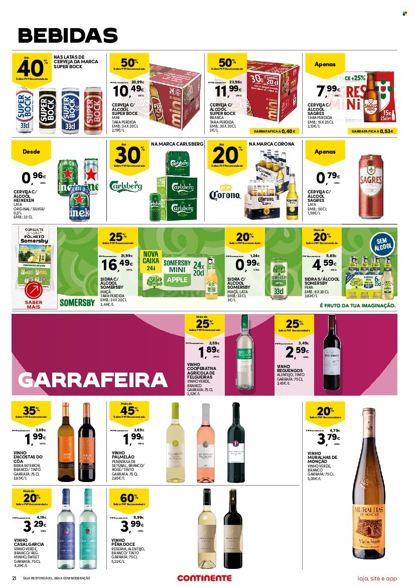 Folheto Continente Bom Dia - 1.8.2023 - 7.8.2023. Página 21