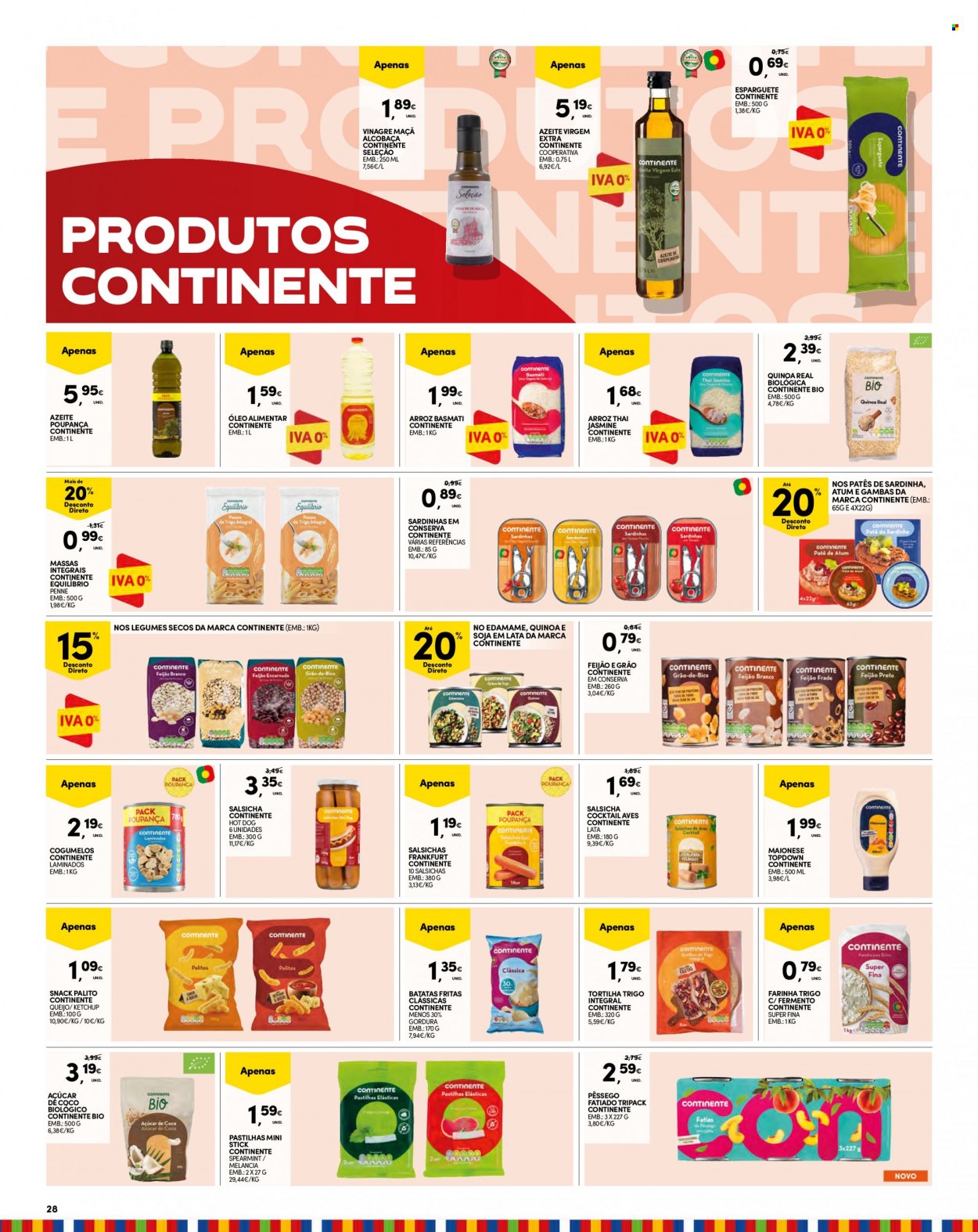 Folheto Continente Modelo - 1.8.2023 - 7.8.2023. Página 28