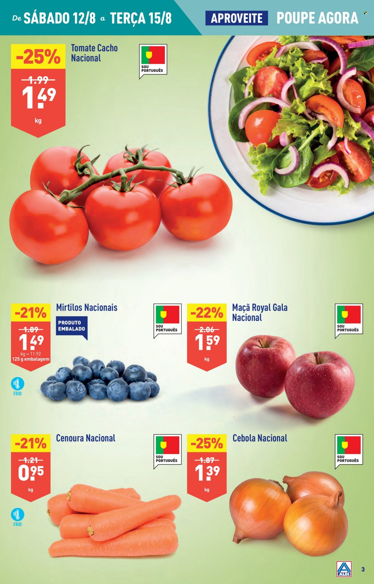 Folheto Aldi - 9.8.2023 - 15.8.2023. Página 3