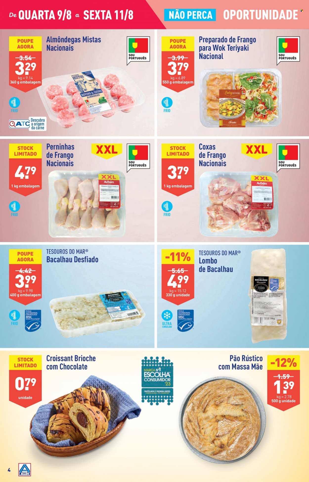 Folheto Aldi - 9.8.2023 - 15.8.2023. Página 4