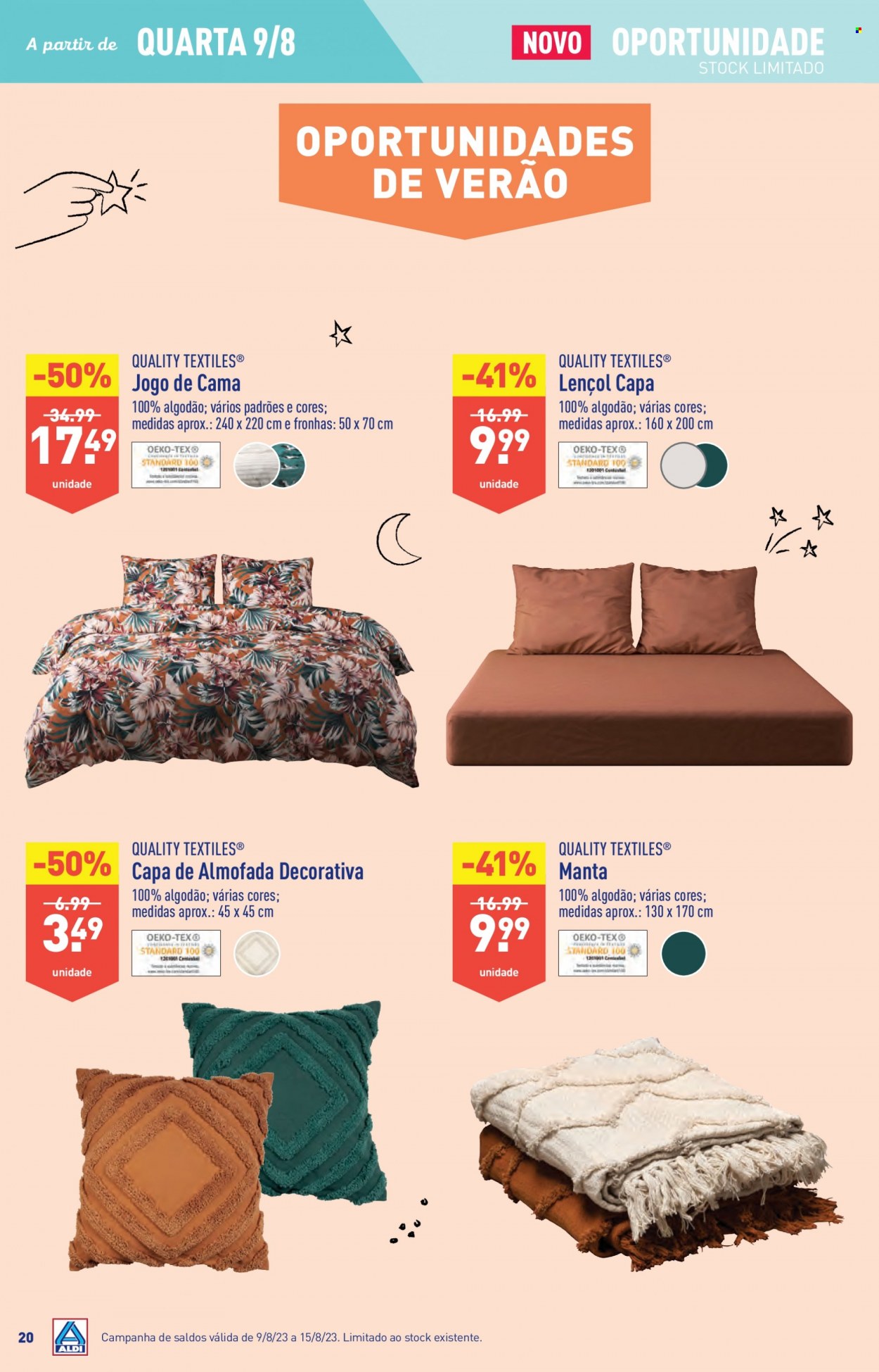 Folheto Aldi - 9.8.2023 - 15.8.2023. Página 20