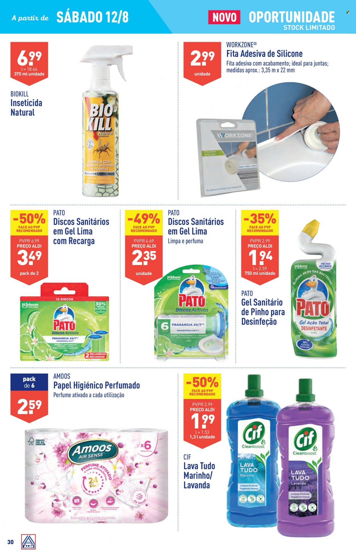 Folheto Aldi - 9.8.2023 - 15.8.2023. Página 30