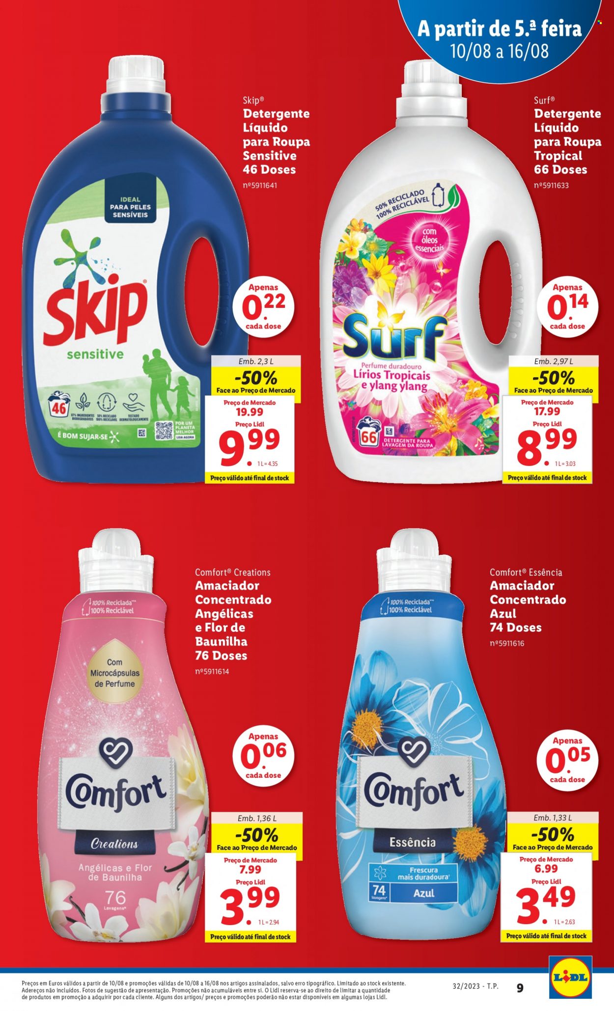 Folheto Lidl - 10.8.2023 - 16.8.2023. Página 9