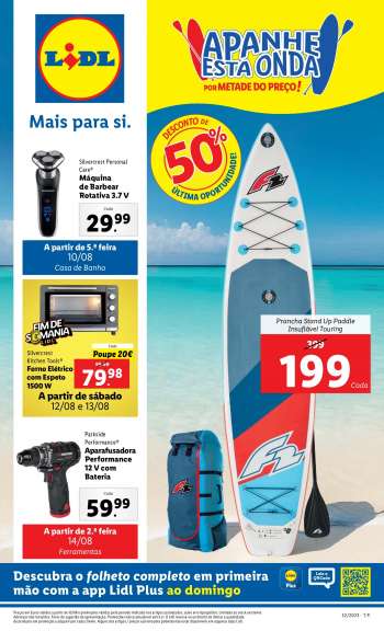 Folheto Lidl - 10.8.2023 - 16.8.2023.
