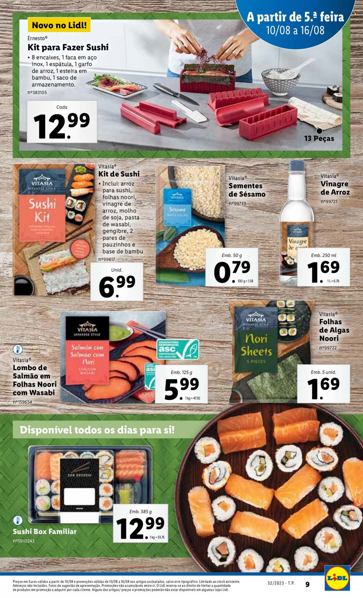 Folheto Lidl - 10.8.2023 - 16.8.2023. Página 9