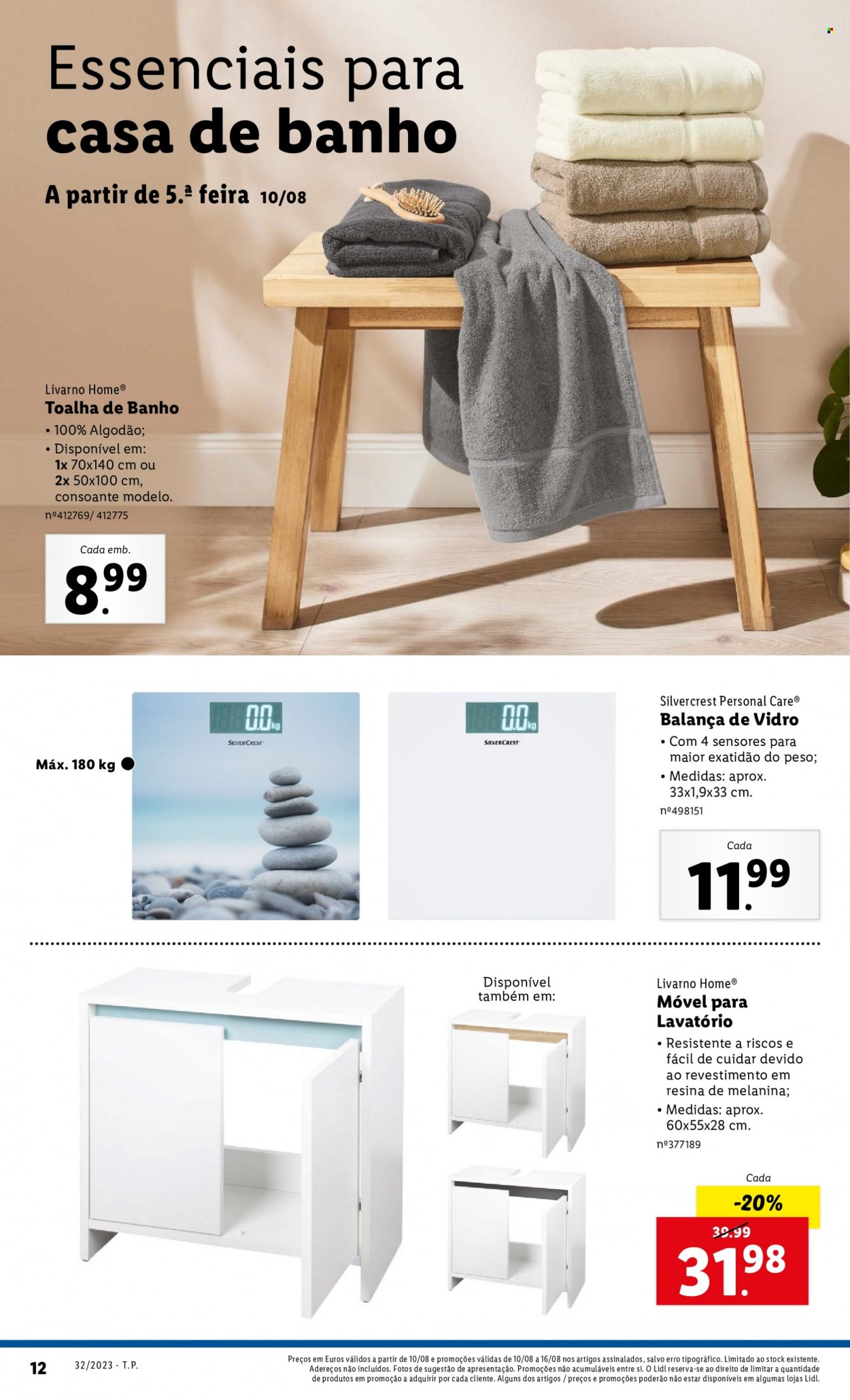 Folheto Lidl - 10.8.2023 - 16.8.2023. Página 12