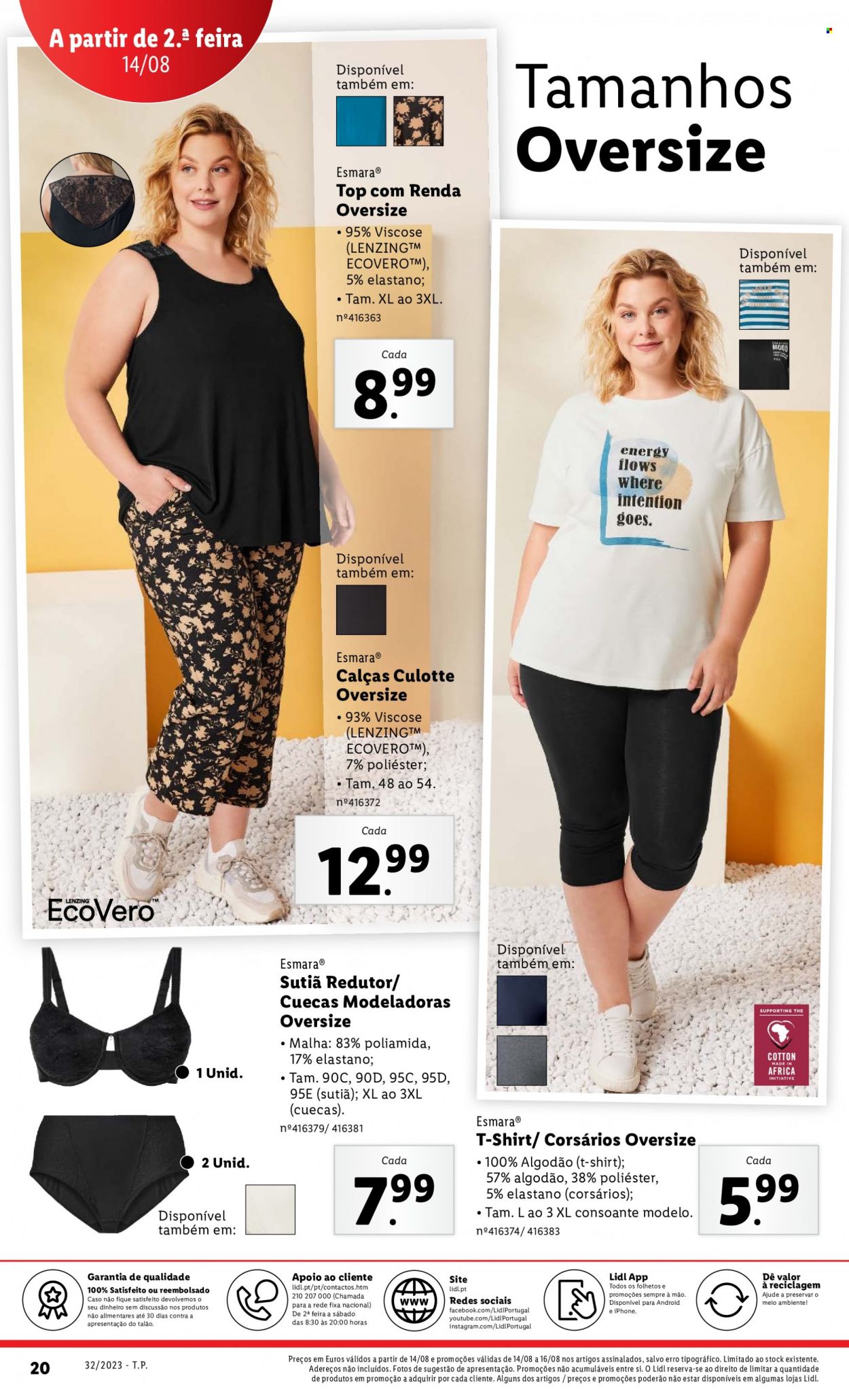 Folheto Lidl - 10.8.2023 - 16.8.2023. Página 20