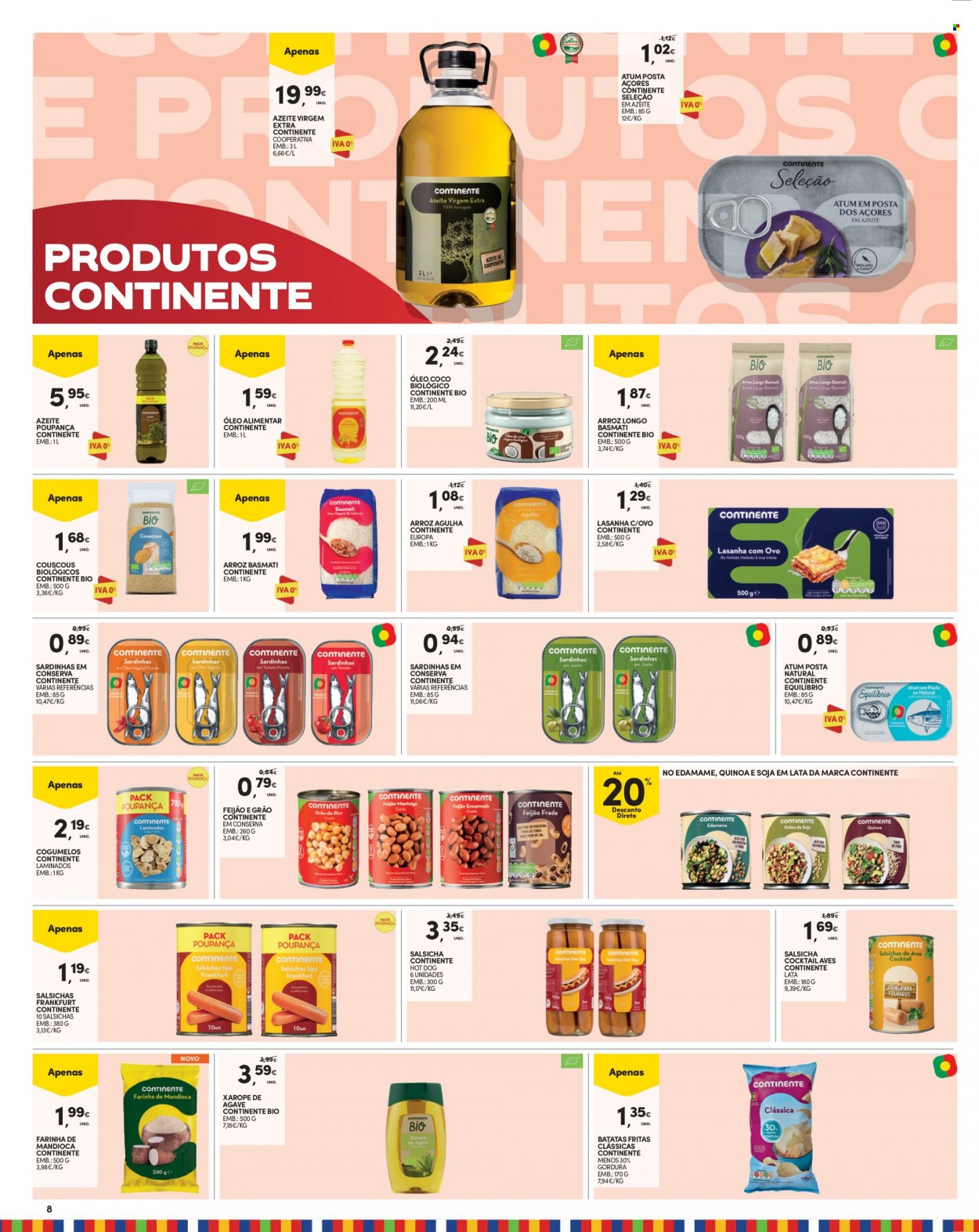 Folheto Continente Modelo - 8.8.2023 - 14.8.2023. Página 8
