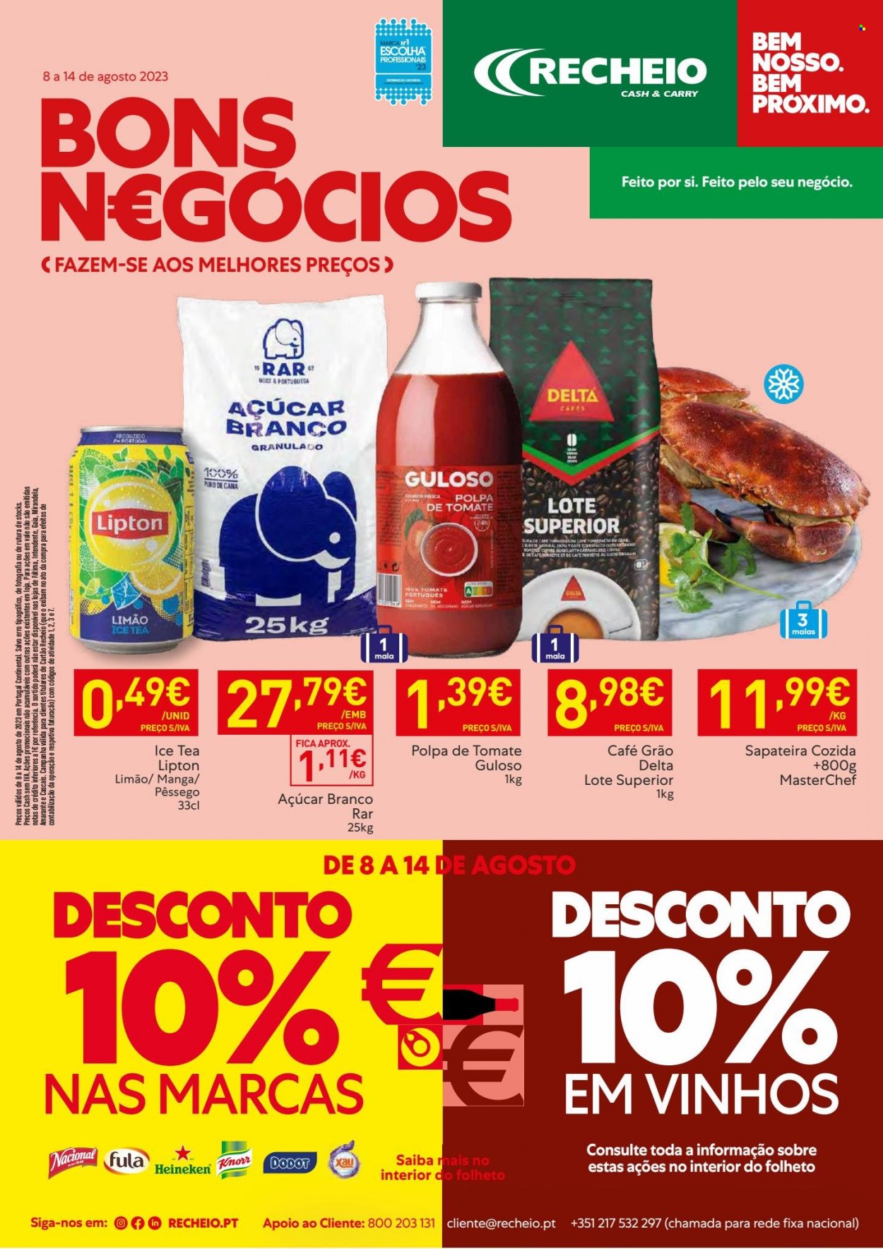 Folheto Recheio - 8.8.2023 - 14.8.2023. Página 1