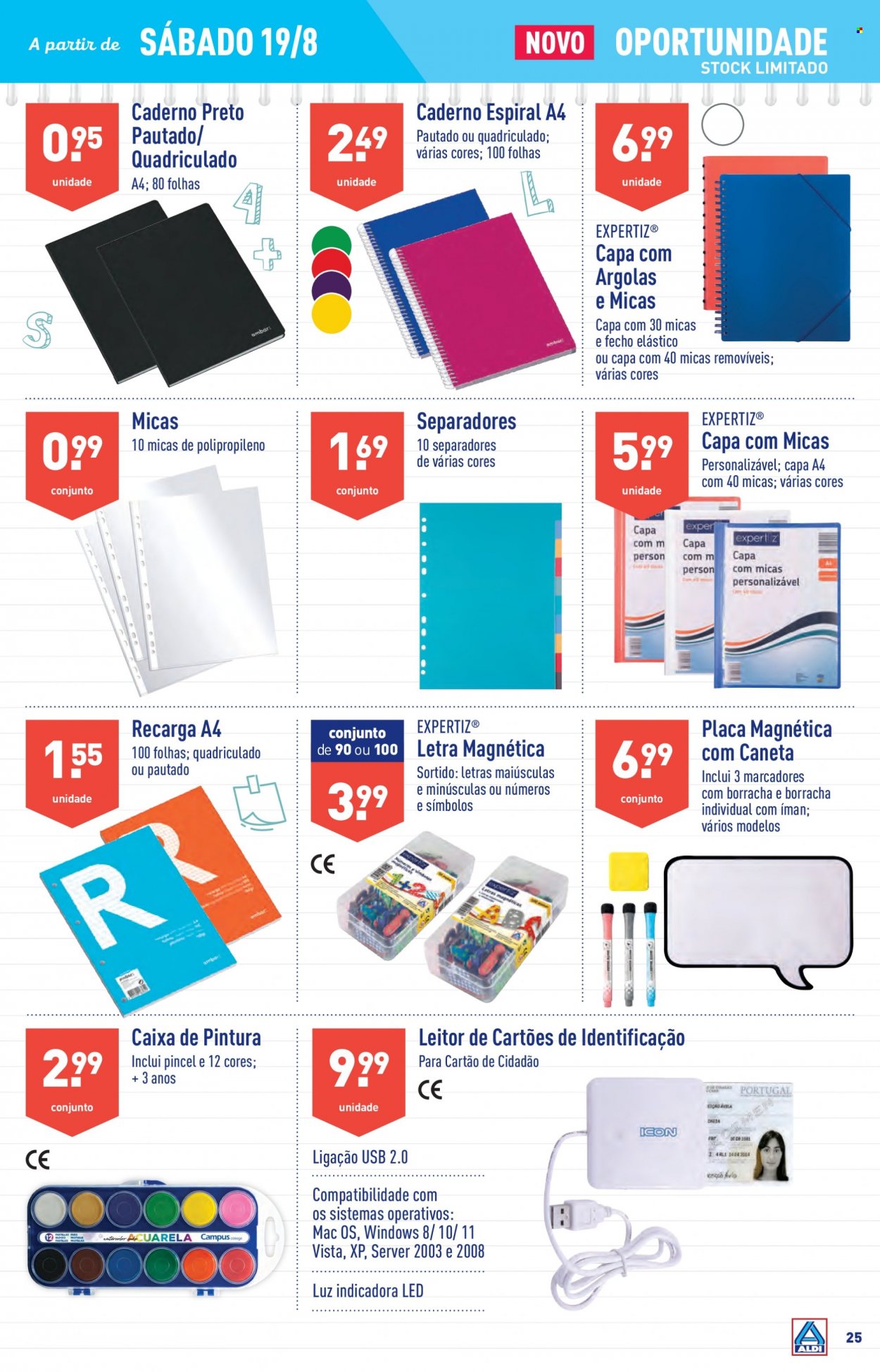 Folheto Aldi - 16.8.2023 - 22.8.2023. Página 25