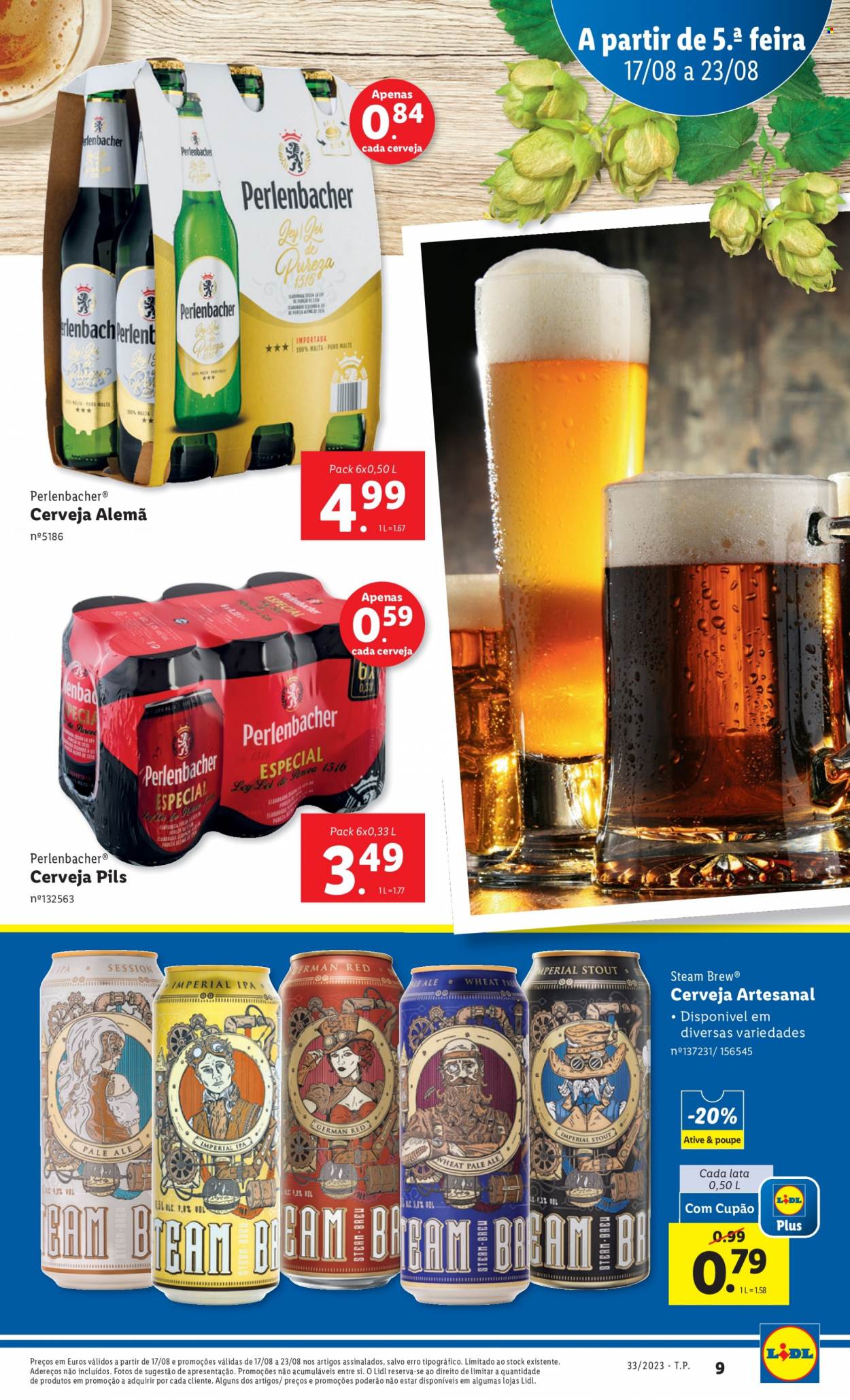 Folheto Lidl - 17.8.2023 - 23.8.2023. Página 9