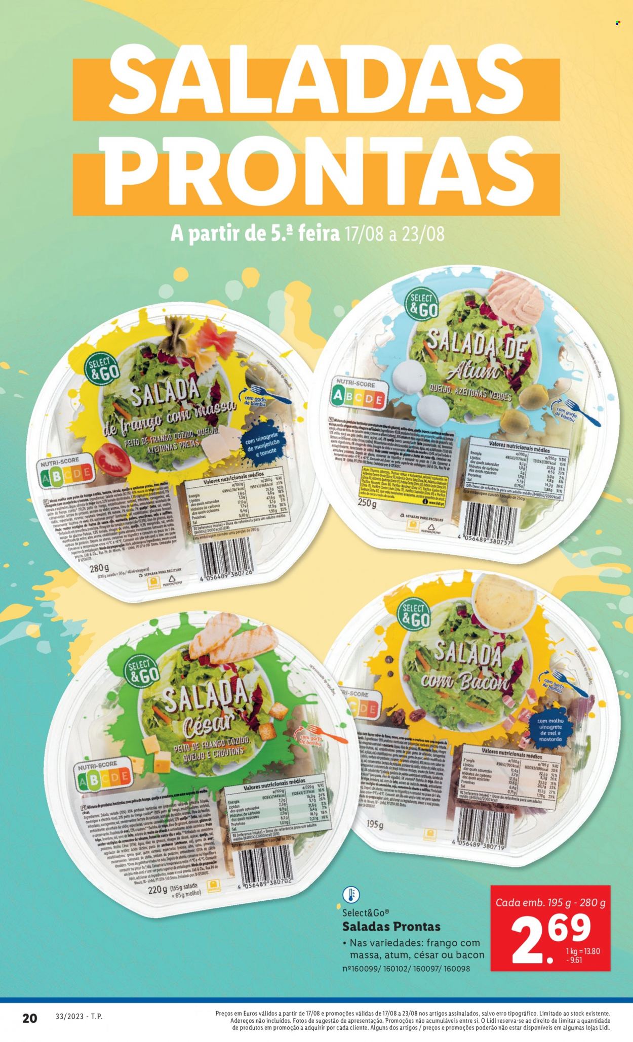 Folheto Lidl - 17.8.2023 - 23.8.2023. Página 20