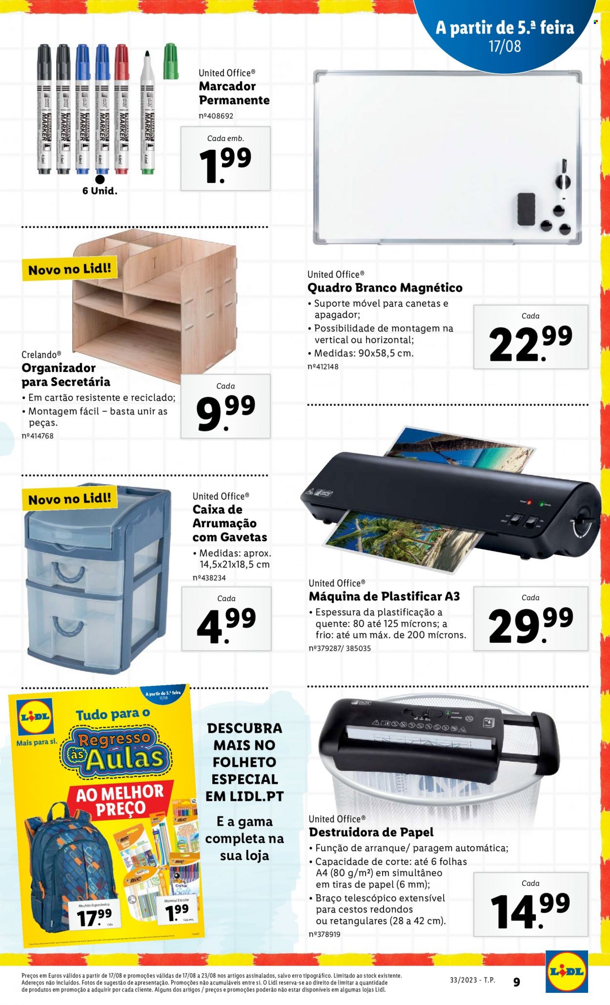 Folheto Lidl - 17.8.2023 - 23.8.2023. Página 43