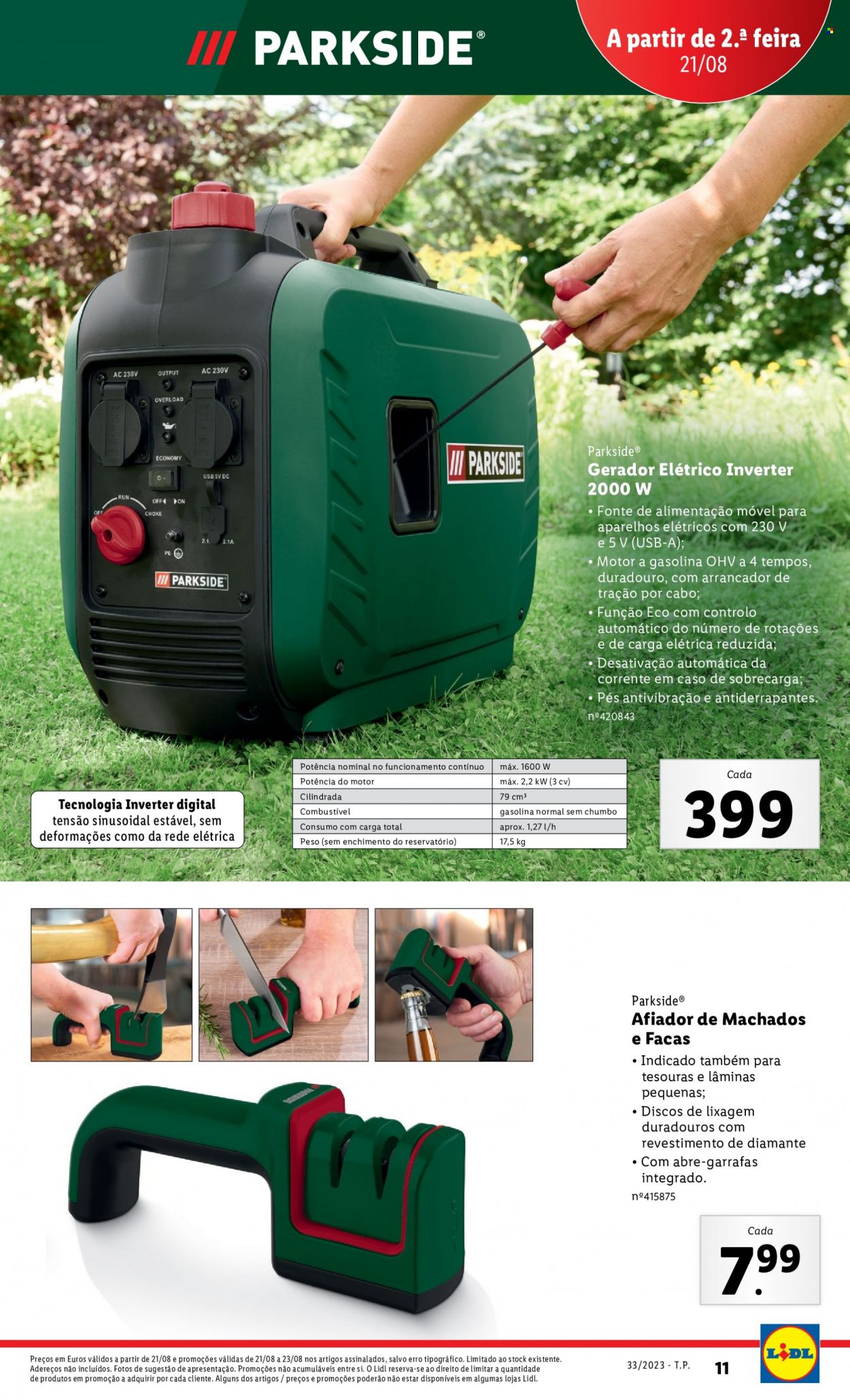 Folheto Lidl - 17.8.2023 - 23.8.2023. Página 45