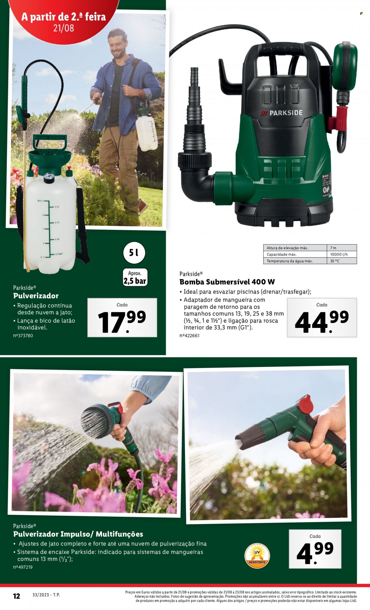 Folheto Lidl - 17.8.2023 - 23.8.2023. Página 12