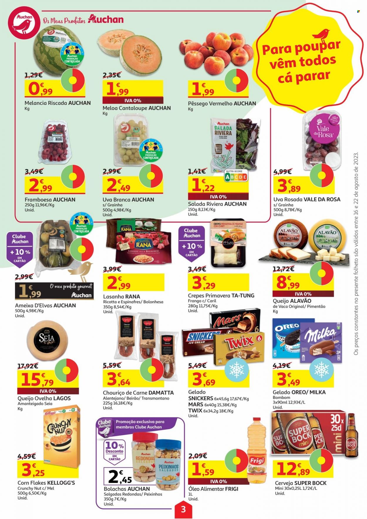 Folheto Auchan - 16.8.2023 - 22.8.2023. Página 3