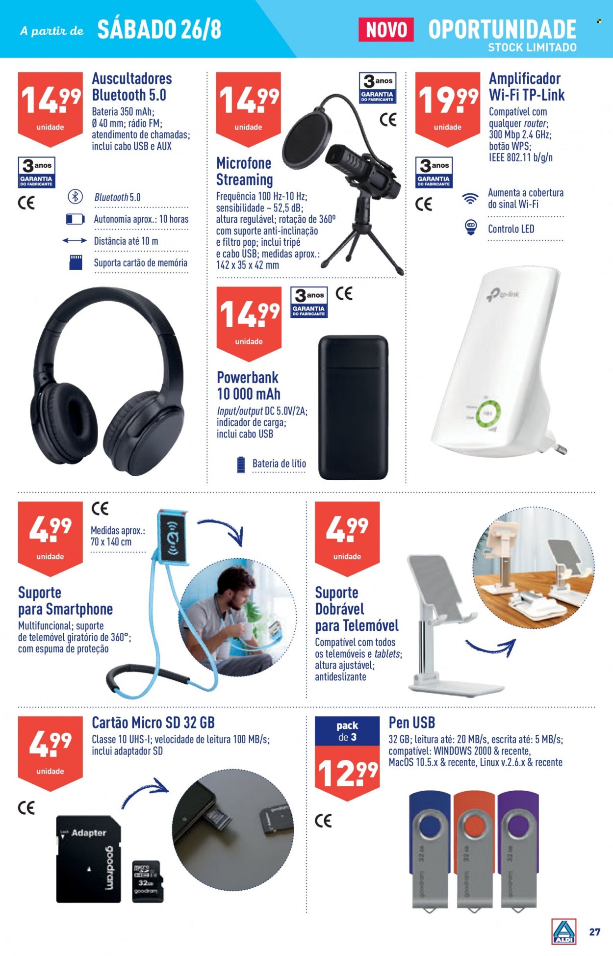 Folheto Aldi - 23.8.2023 - 29.8.2023. Página 27