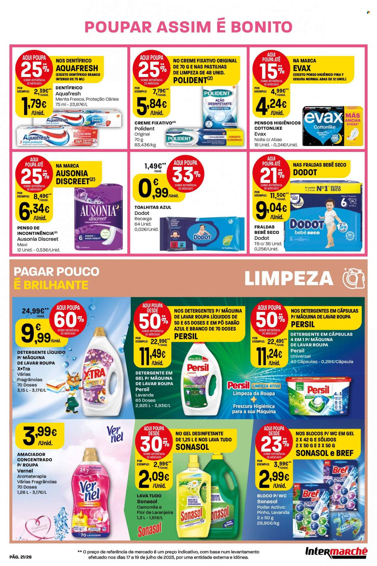Folheto Intermarché - 17.8.2023 - 23.8.2023. Página 21