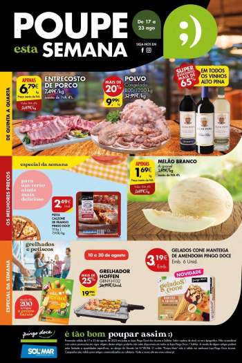 Folheto Pingo Doce - 17.8.2023 - 23.8.2023.