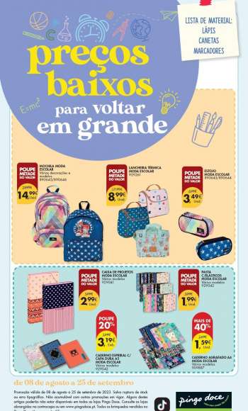 Folheto Pingo Doce - 15.8.2023 - 25.9.2023.
