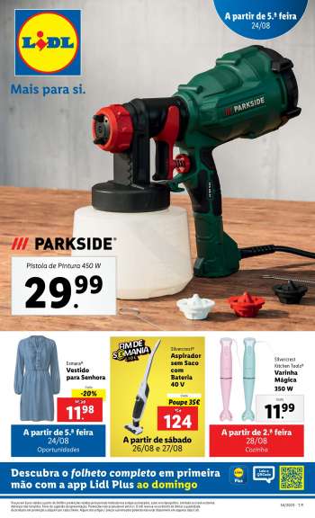 Folheto Lidl - 24.8.2023 - 30.8.2023.