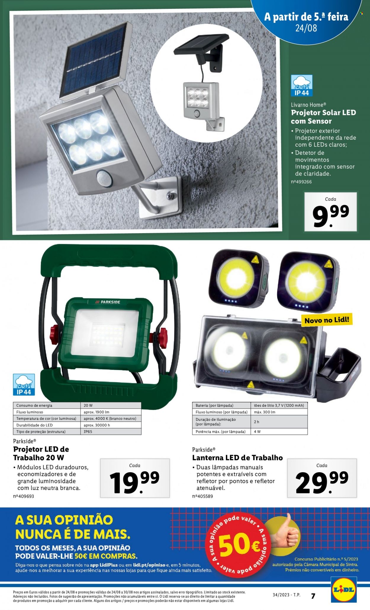 Folheto Lidl - 24.8.2023 - 30.8.2023. Página 7