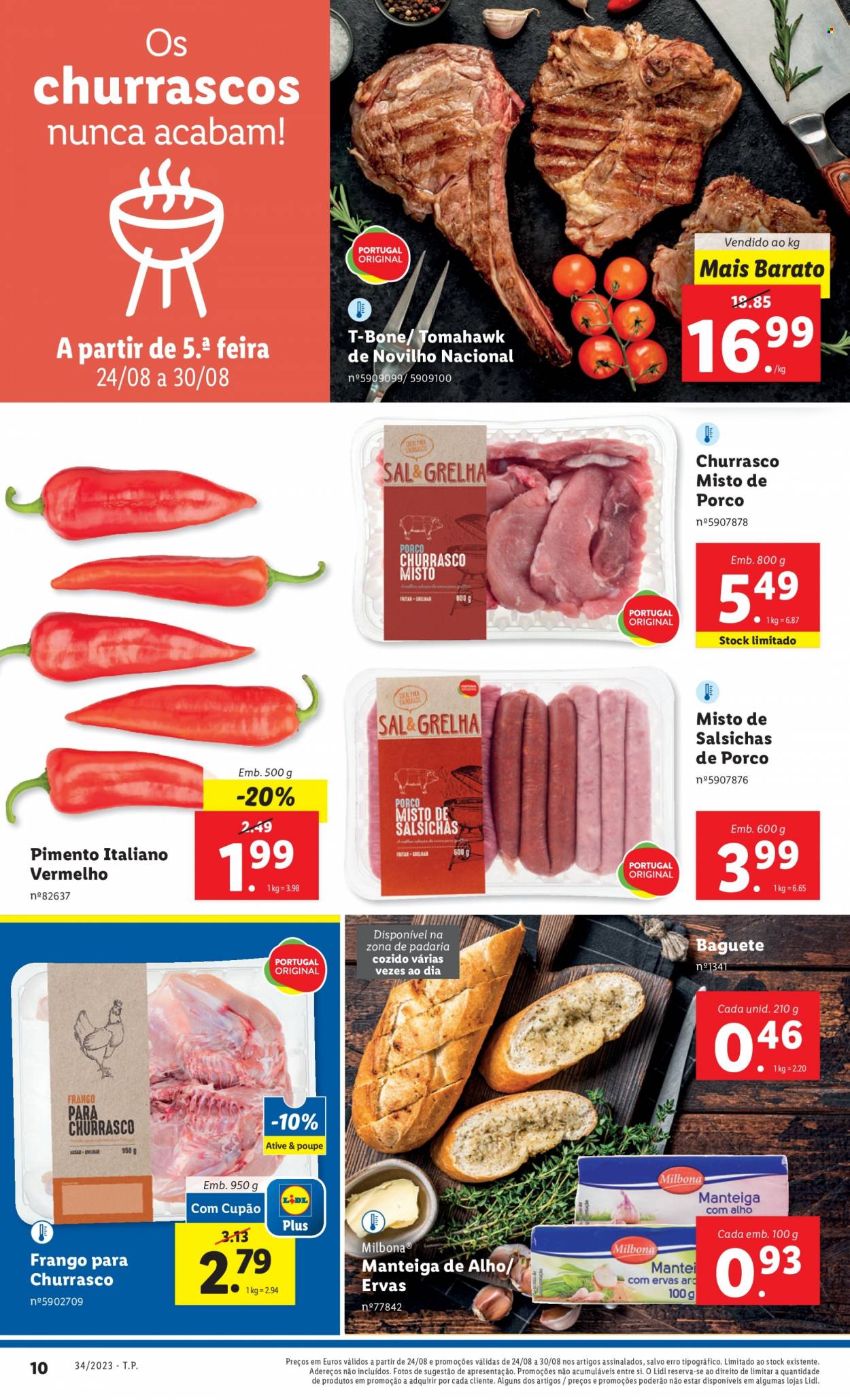 Folheto Lidl - 24.8.2023 - 30.8.2023. Página 10