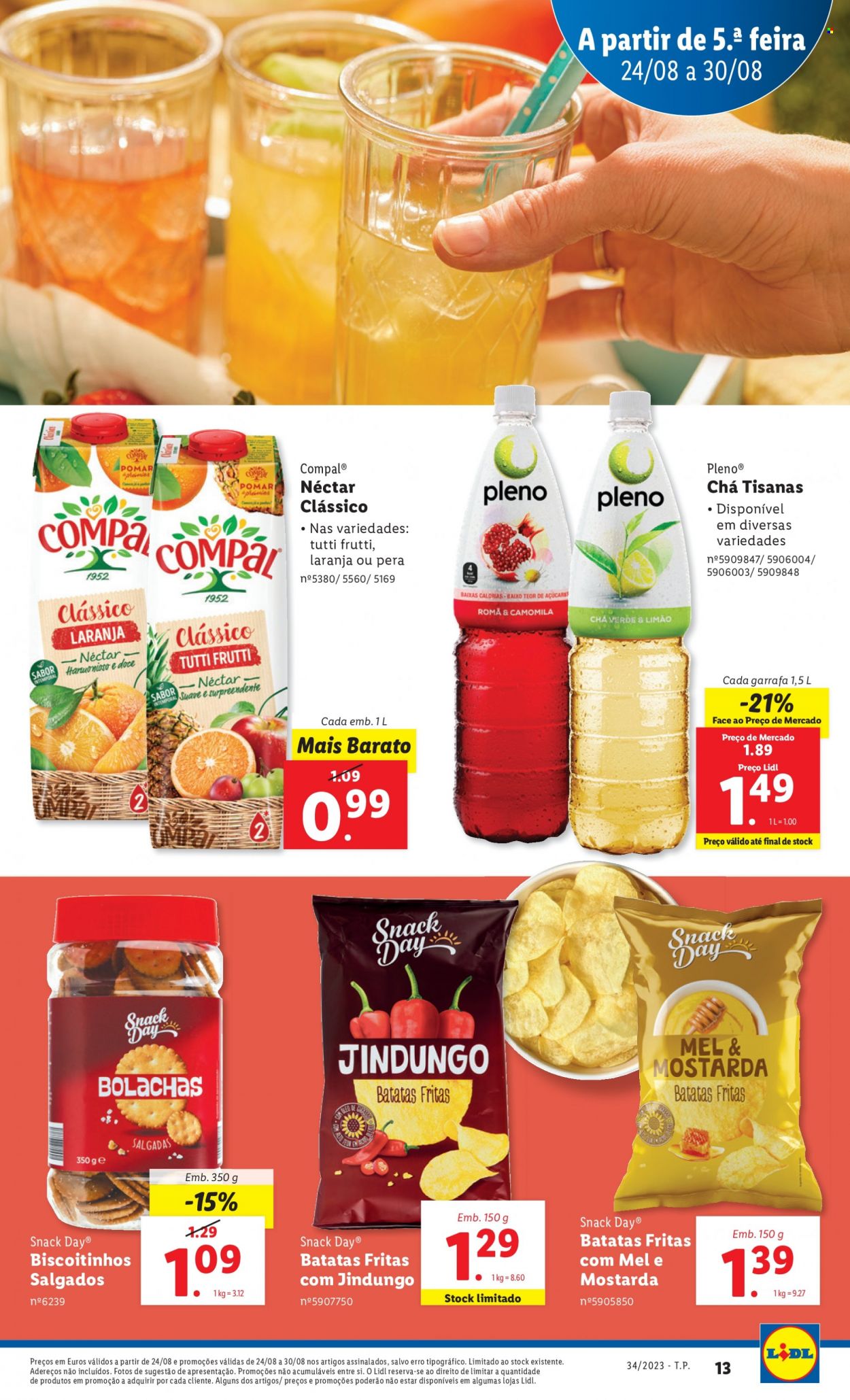 Folheto Lidl - 24.8.2023 - 30.8.2023. Página 13