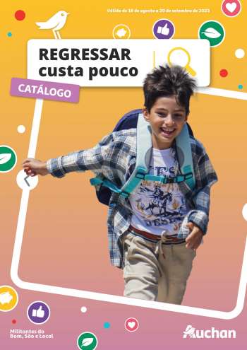 Folheto Auchan - 18.8.2023 - 20.9.2023.