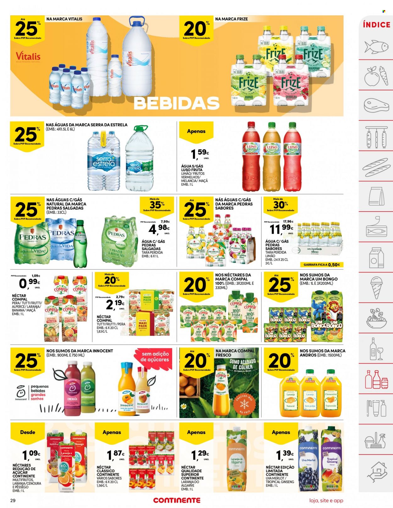 Folheto Continente - 22.8.2023 - 28.8.2023. Página 29