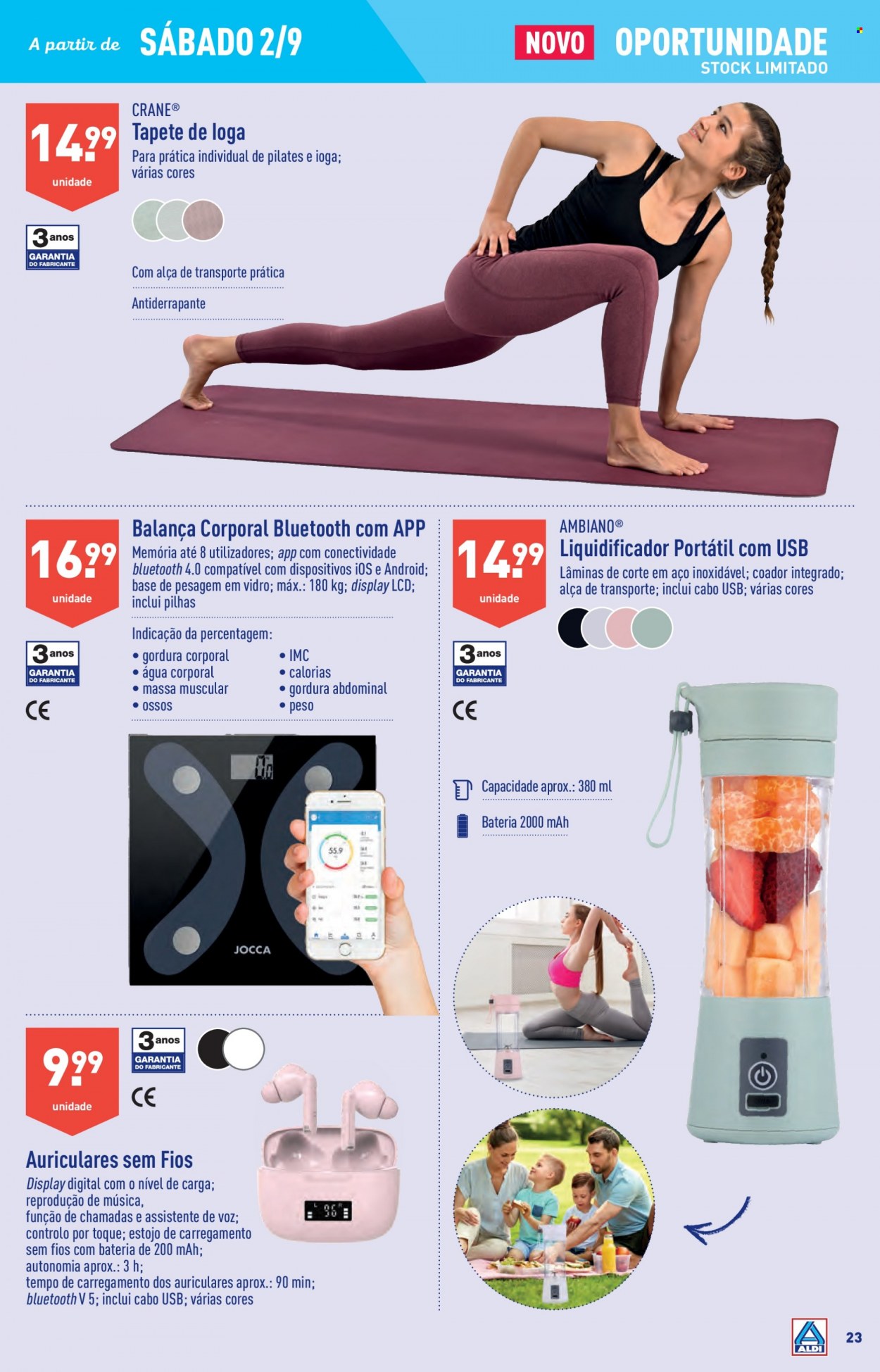 Folheto Aldi - 30.8.2023 - 5.9.2023. Página 23