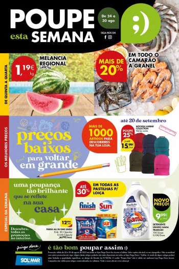 Folheto Pingo Doce - 24.8.2023 - 30.8.2023.