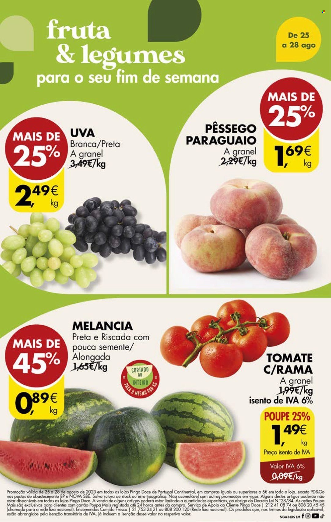 Folheto Pingo Doce - 25.8.2023 - 28.8.2023. Página 6