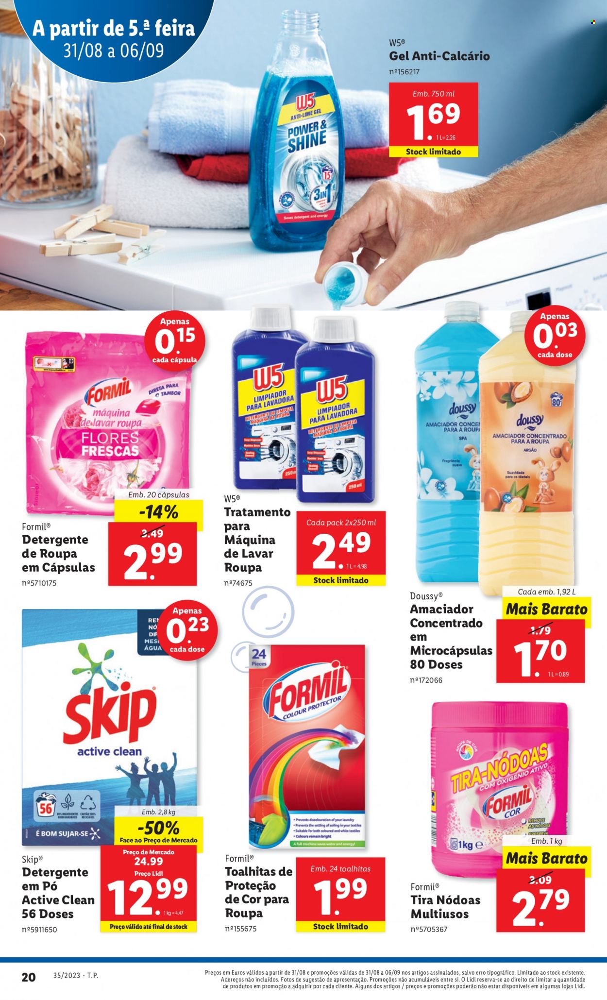 Folheto Lidl - 31.8.2023 - 6.9.2023. Página 20