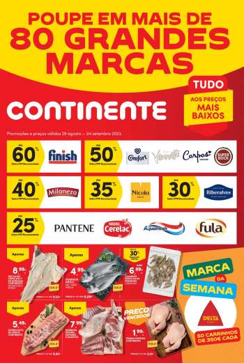 Folheto Continente Bom Dia - 29.8.2023 - 4.9.2023.