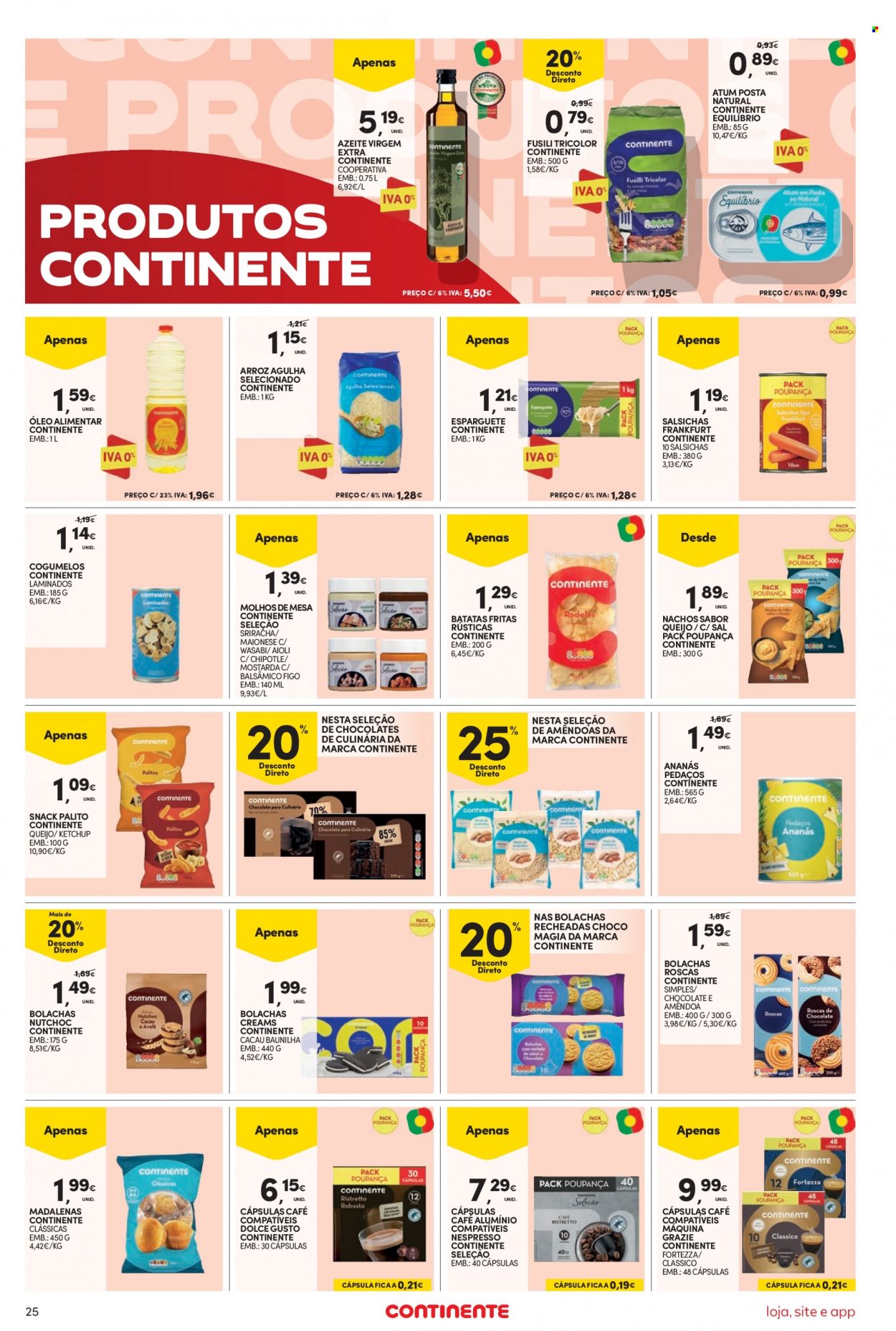 Folheto Continente Bom Dia - 29.8.2023 - 4.9.2023. Página 25