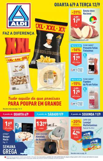 Folheto Aldi - 6.9.2023 - 12.9.2023.
