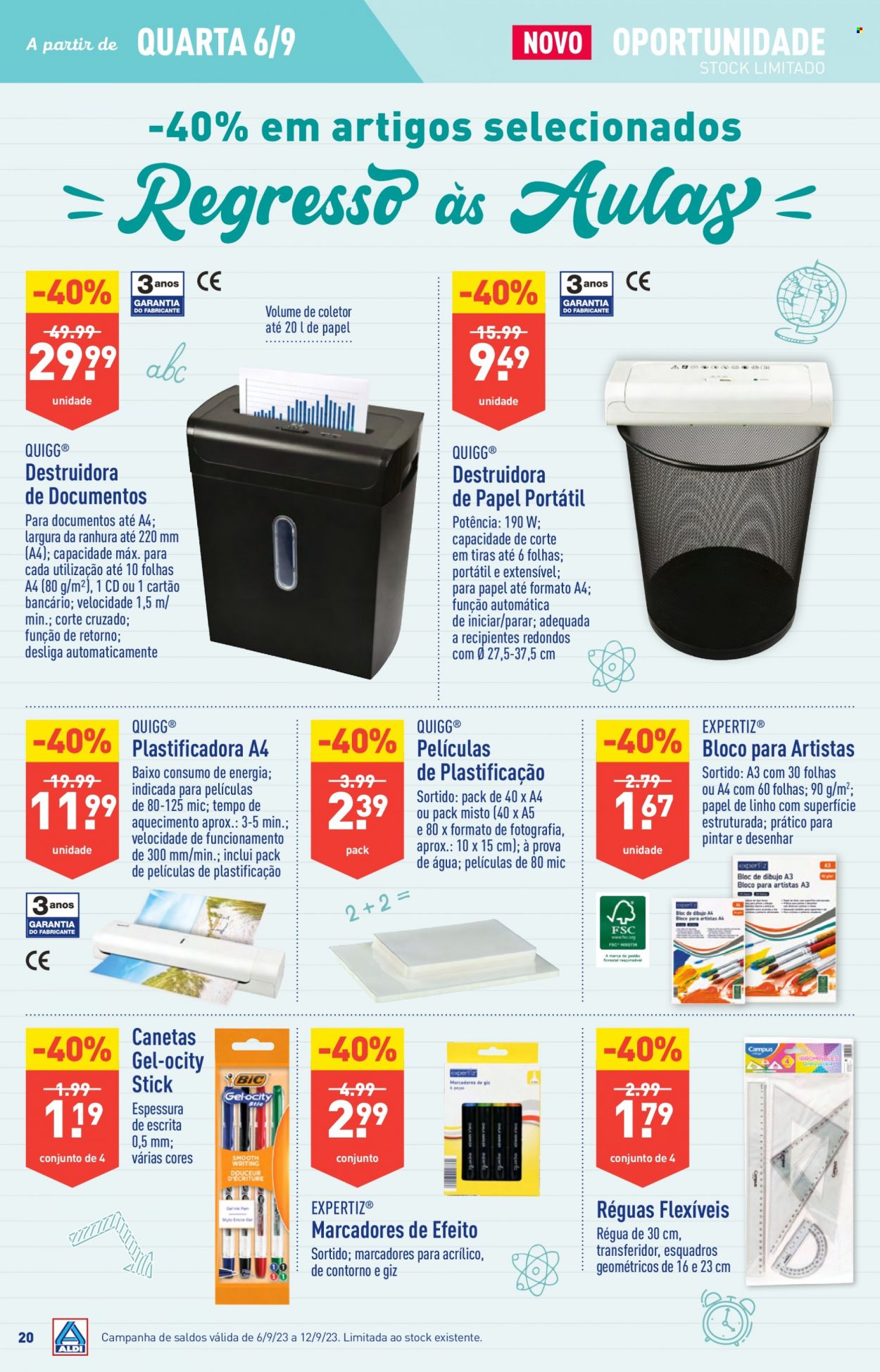 Folheto Aldi - 6.9.2023 - 12.9.2023. Página 20