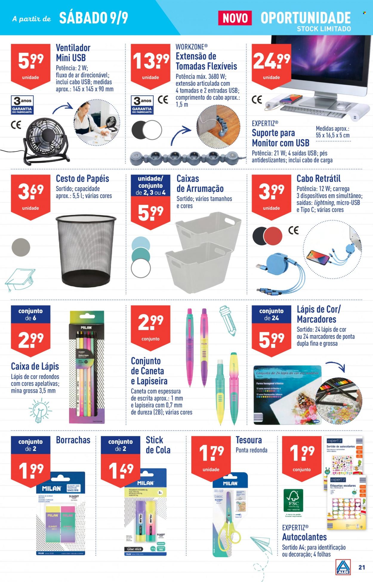 Folheto Aldi - 6.9.2023 - 12.9.2023. Página 21