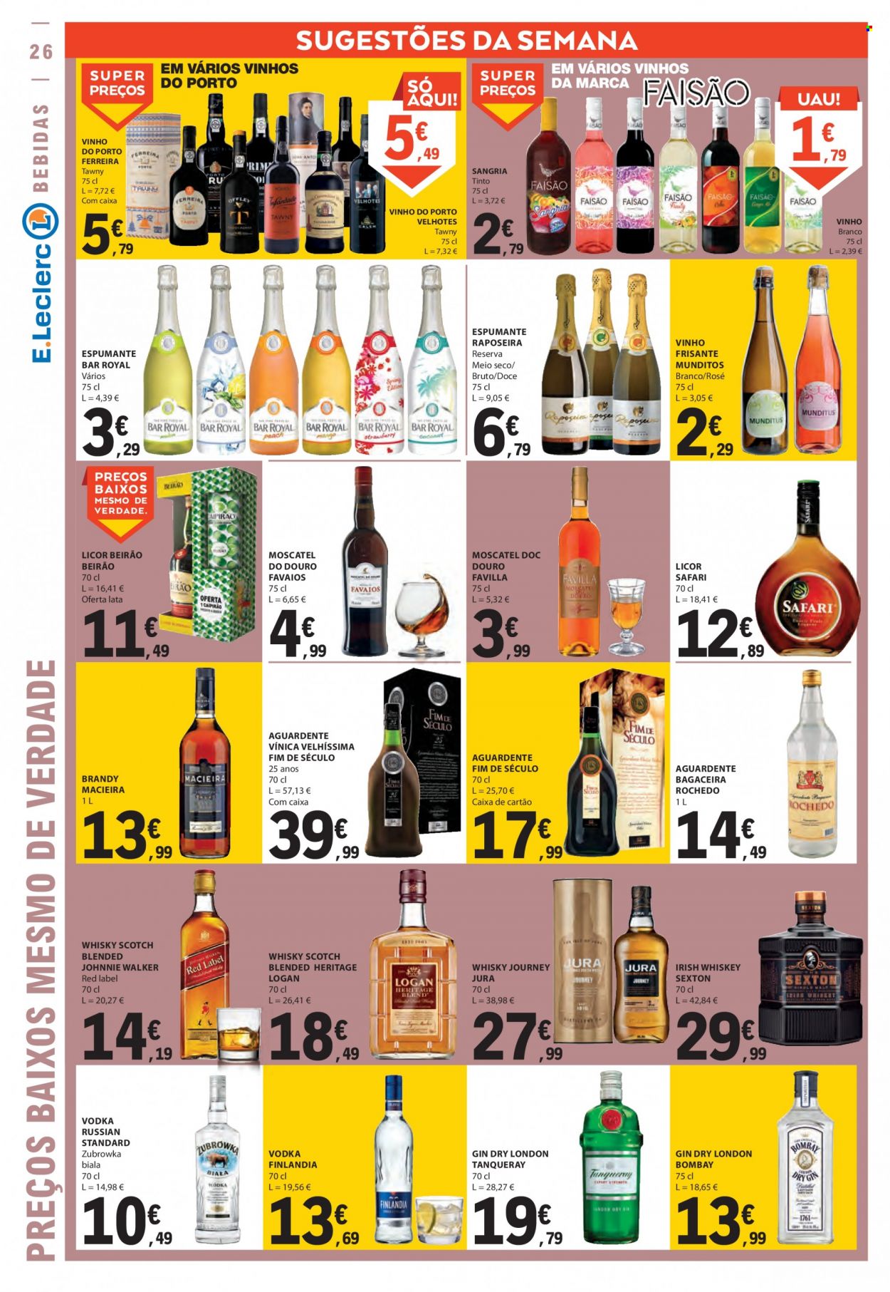 Folheto E.Leclerc - 31.8.2023 - 6.9.2023. Página 26