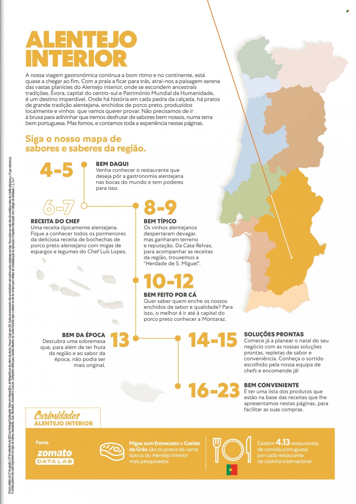 Folheto Recheio - 31.8.2023 - 27.9.2023. Página 3