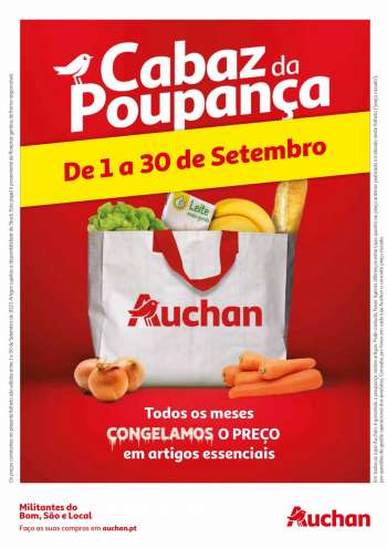 Folheto Auchan - 1.9.2023 - 30.9.2023.