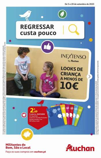 Folheto Auchan - 5.9.2023 - 20.9.2023.
