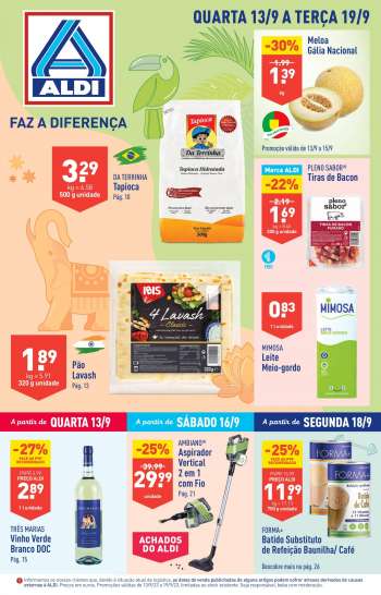 Folheto Aldi - 13.9.2023 - 19.9.2023.